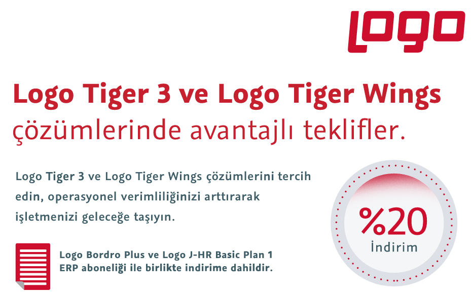 Logo Tiger 3 ve Tiger Wings çözümlerinde avantajlı teklifler