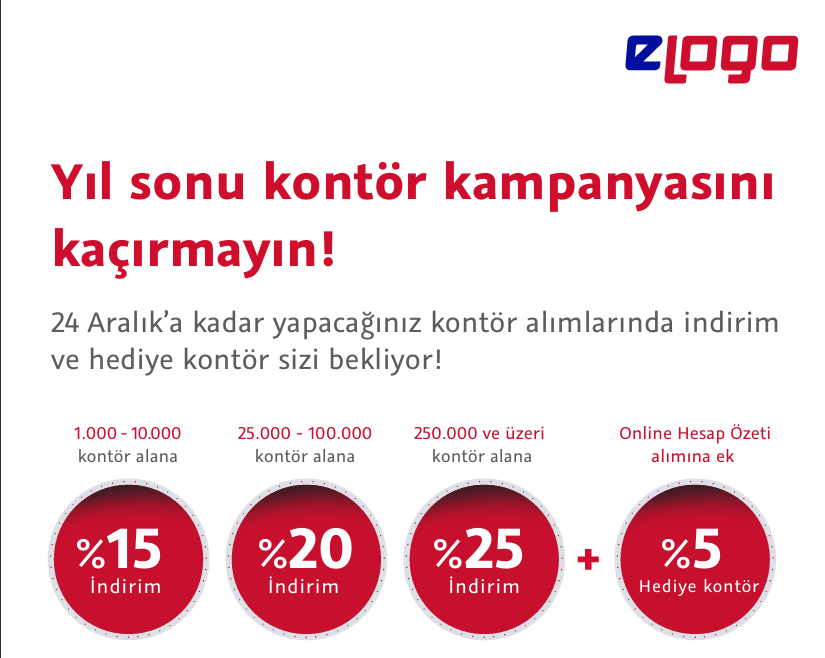 ELogo Yıl sonu kontör kampanyası
