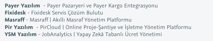 Logo onaylı bulut  ekosistem çözümlerinde  sepette  % 15 indirim fırsatı! 
